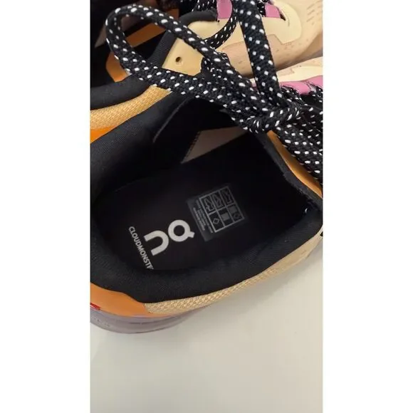 On Cloud CloudMonster Blonde Fade Running Shoe Sz. 10 Ladies Active Gym Sneaker - Picture 4 of 11